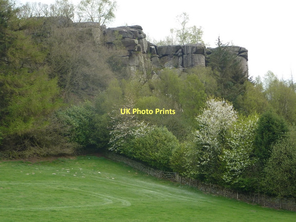 Photo 6"x4" Crags, Cratcliff Birchover c2011