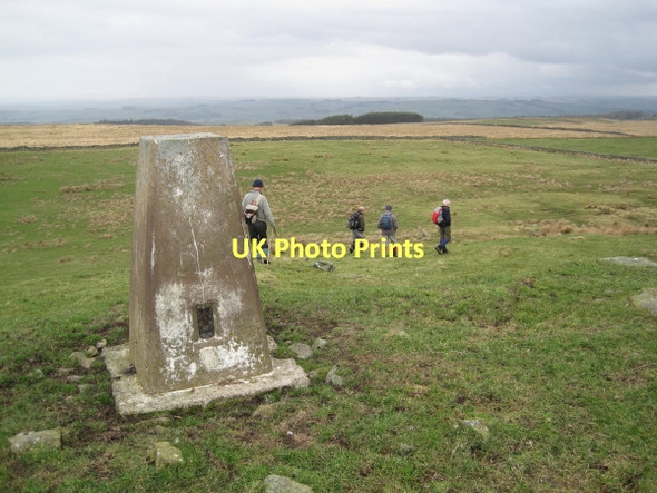 Photo 6"x4" Trig Point, Catton Beacon Catton\/NY8257 c2011