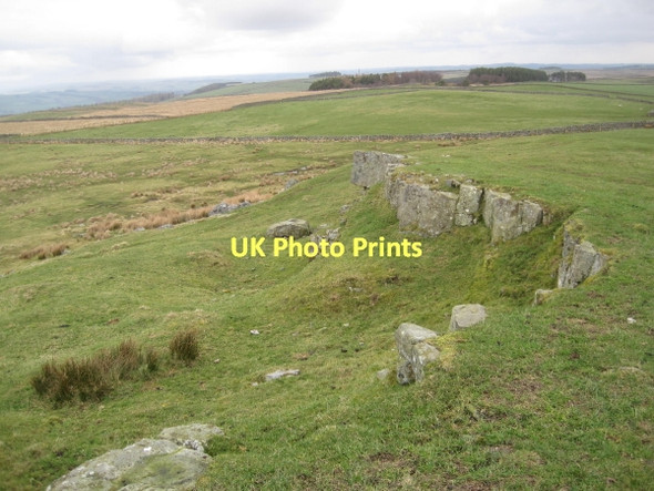 Photo 6"x4" Rock Outcrop, Catton Beacon Catton\/NY8257 c2011