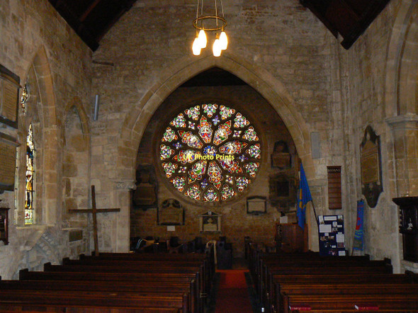 Photo 6"x4" North aisle, St Mary's Church, Cheltenham Cheltenham c2011