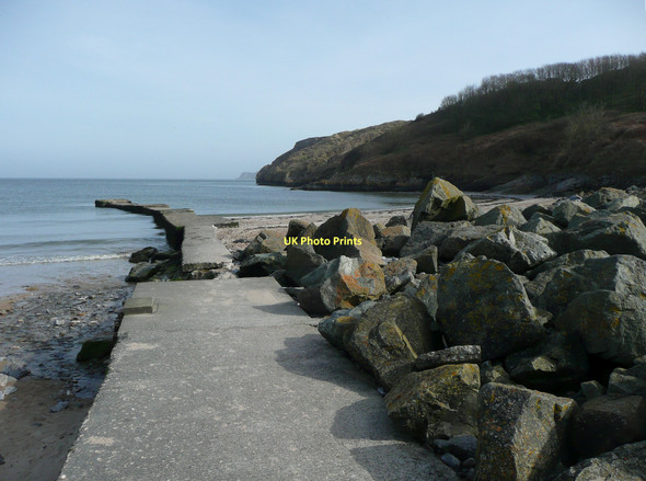 Photo 6"x4" Disused jetty, Penally Tenby\/Dinbych-y-pysgod c2011