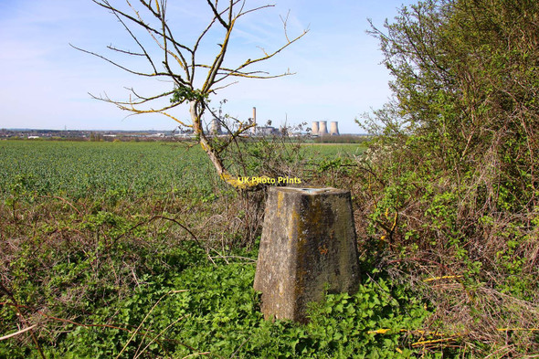 Photo 6"x4" Trig point on Down Hill Didcot c2011 P1