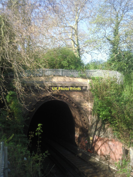 Photo 6"x4" Railway tunnel under Maryon Park Woolwich c2011