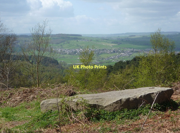 Photo 6"x4" Viewpoint above Birchover Birchover c2011