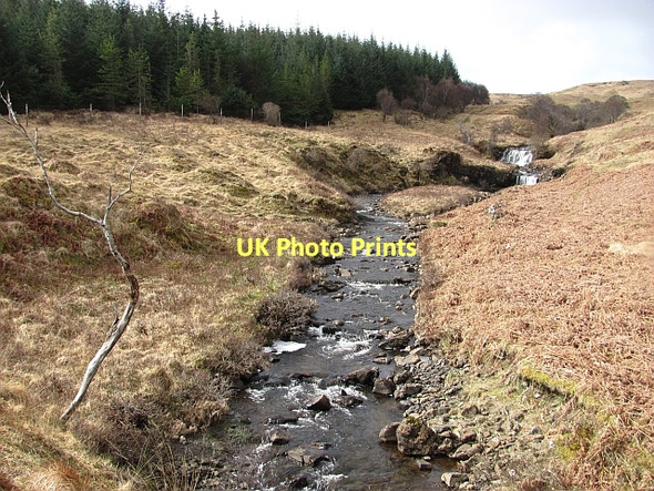 Photo 6"x4" Allt Gleann Mhic Caraidh Cnoc nan Uan\/NM4745 c2011