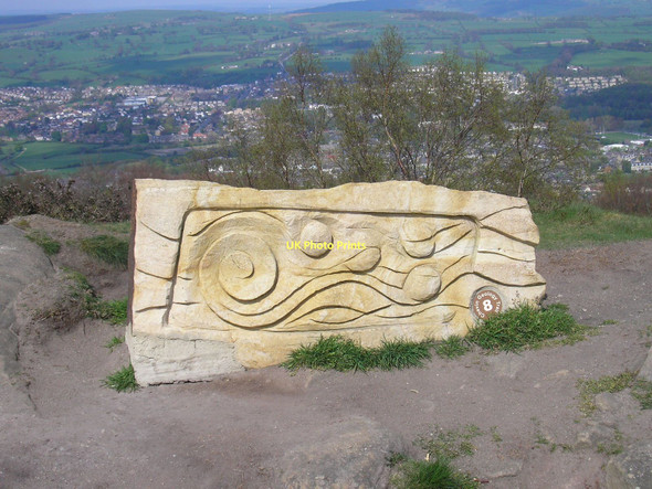 Photo 6"x4" Chevin Geology Trail Otley\/SE2045 c2011