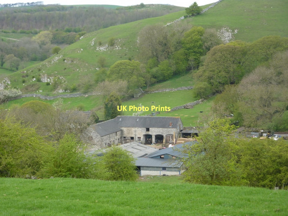 Photo 6"x4" Cow Close Farm in steep valley, Ballidon Ballidon c2011