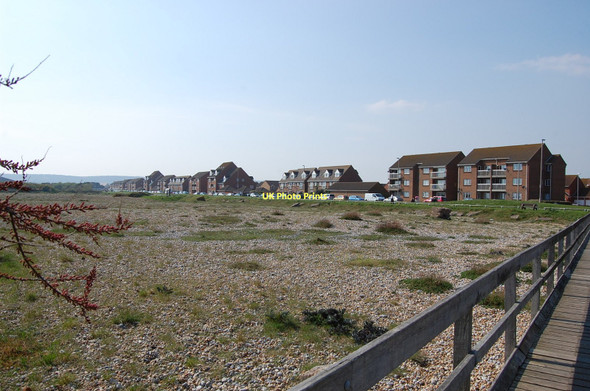 Photo 6"x4" Houses on Prince William Parade, Eastbourne Roselands c2011