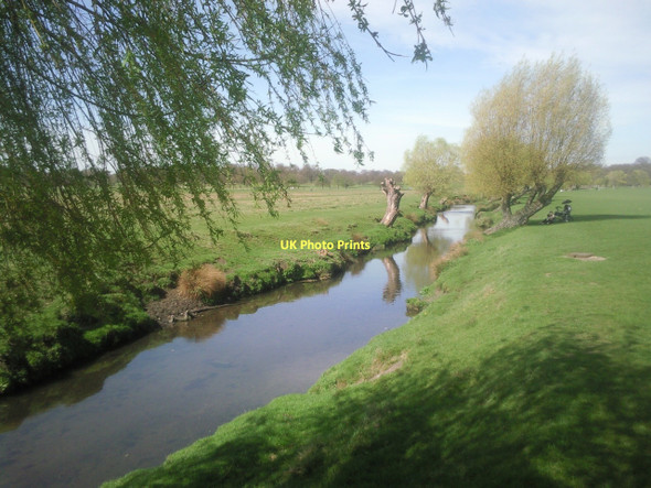 Photo 6"x4" Beverley Brook in Richmond Park Putney c2011
