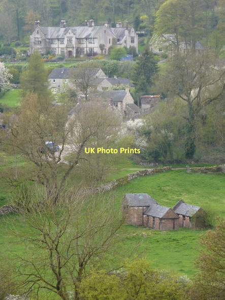 Photo 6"x4" A corner of Parwich set on a hillside Ballidon c2011