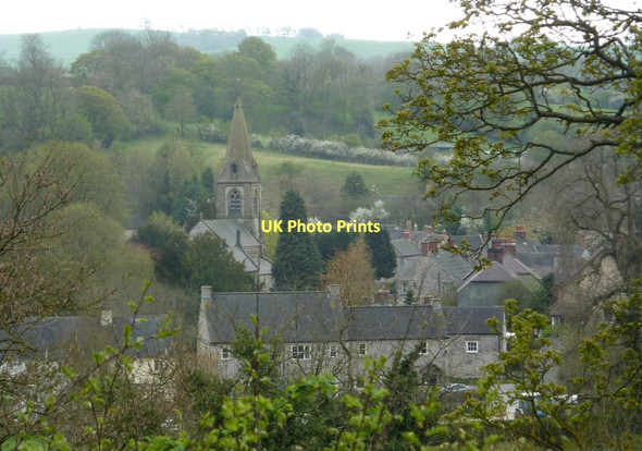 Photo 6"x4" View overlooking Parwich from the east Parwich c2011
