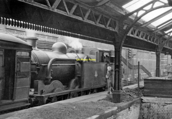 Photo 6"x4" Ludgate Hill Station (remains), with RCTS Rail Tour London c1953