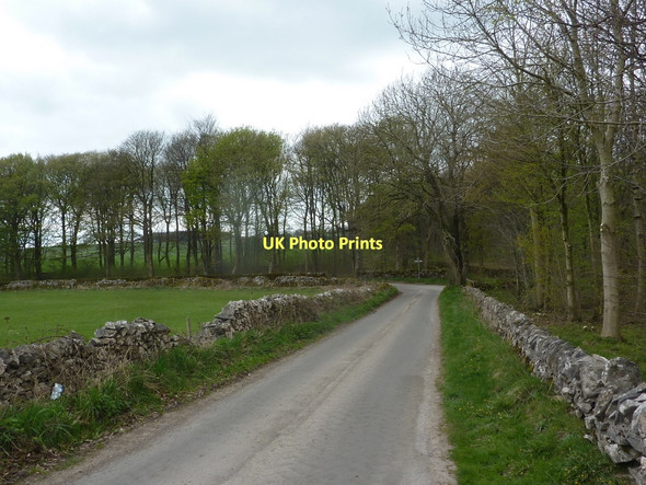 Photo 6"x4" The end of Mouldridge Lane Pikehall c2011