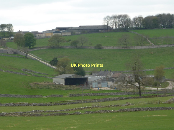 Photo 6"x4" Farmland around Gotham Granges Pikehall c2011