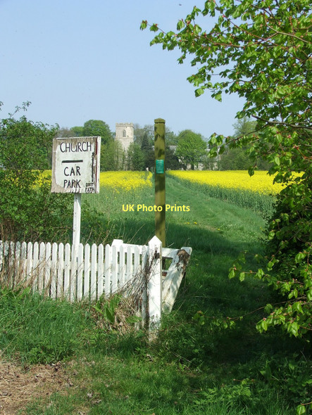 Photo 6"x4" To The Church Monk Soham c2011