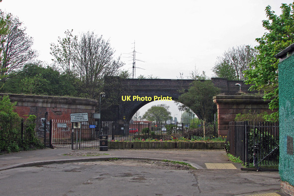 Photo 6"x4" Railway remains at Trent Lane Level Crossing Carlton\/SK6041 c2011