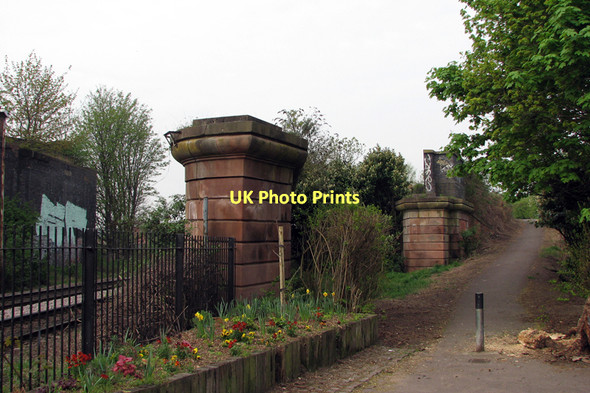 Photo 6"x4" Railway bridge abutments at Trent Lane Nottingham\/SK5641 c2011