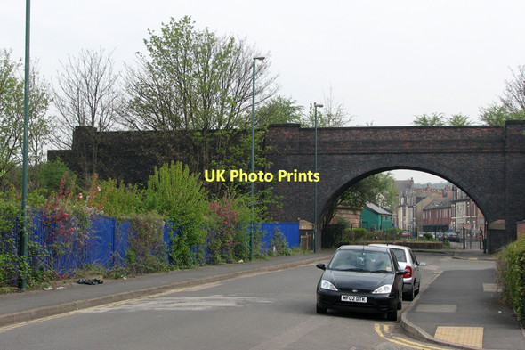 Photo 6"x4" Nottingham Suburban Railway bridge over Trent Lane Carlton\/SK6041 c2011