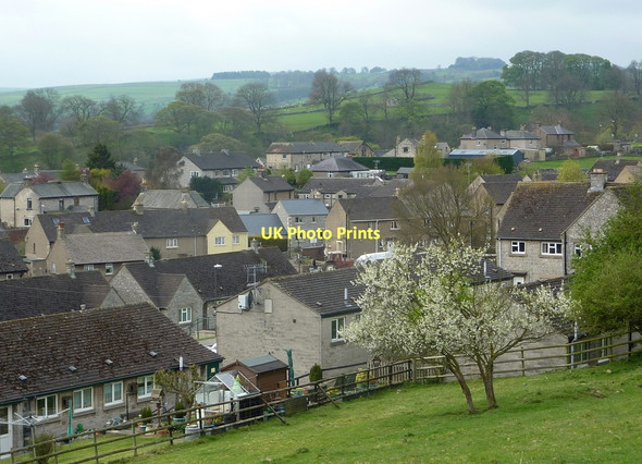 Photo 6"x4" Village scene, Youlgreave Bradford\/SK2164 c2011