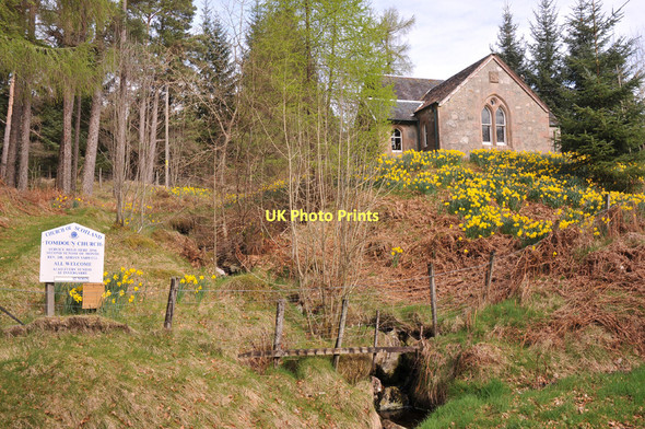 Photo 6"x4" Tomdoun Church Garrygualach c2011