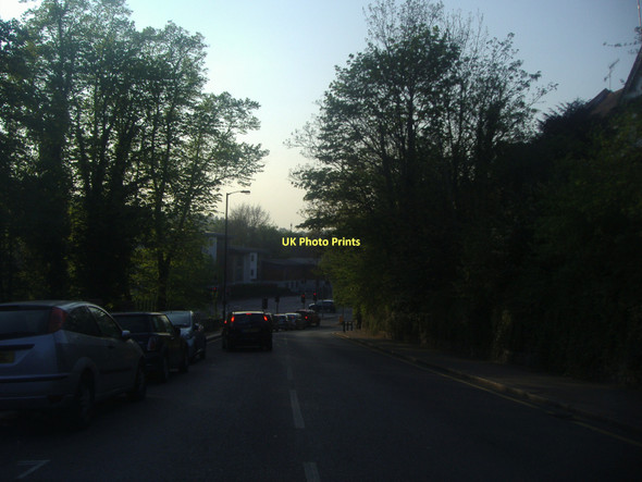 Photo 6"x4" Downs Court Road approaching Godstone Road Purley c2011