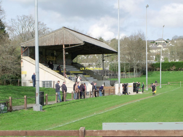 Photo 6"x4" Main stand, Priory Park, Bodmin Bodmin c2011