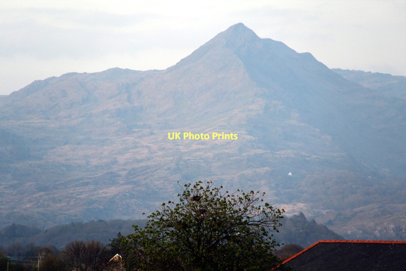 Photo 6"x4" Snowdon as seen from Porthmadog Gwastadnant c2011