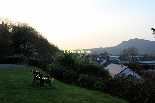Photo 6"x4" Seat near St John's Church, Porthmadog Porthmadog c2011