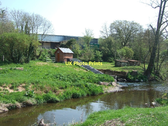 Photo 6"x4" Small hydroelectric power station Fluxton c2011