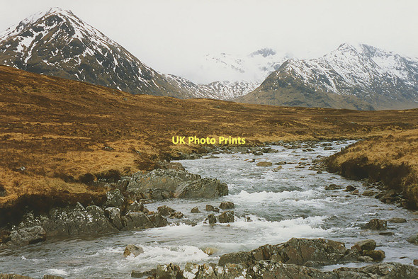 Photo 6"x4" The River B\u00c3\u00a0 above B\u00c3\u00a0 Bridge B\u00e0 Bridge c1996