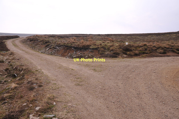 Photo 6"x4" Junction of hill tracks near Coire na Moine Allt na Kyle c2011