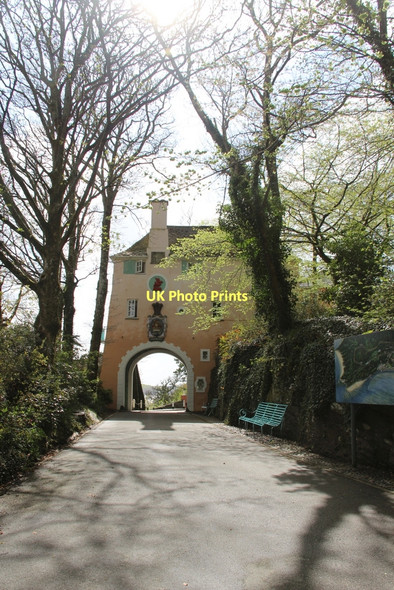 Photo 6"x4" Arched building, Portmeirion Porthmadog c2011