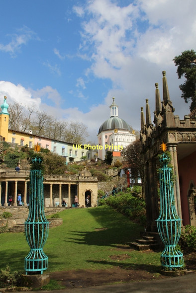 Photo 6"x4" Garden, Portmeirion Porthmadog c2011