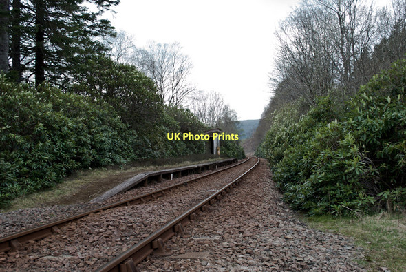 Photo 6"x4" Glencarron Lodge Station Craig\/NH0349 c2011