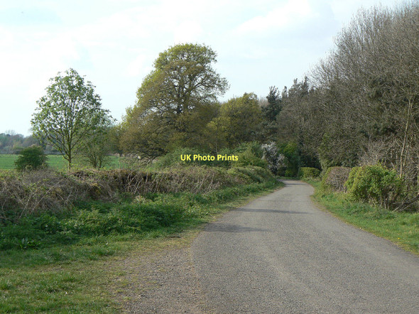 Photo 6"x4" Back Lane Thorpe Acre c2011