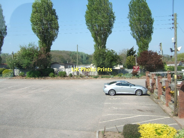 Photo 6"x4" Car park for Cat and Fiddle Inn Clyst St George c2011