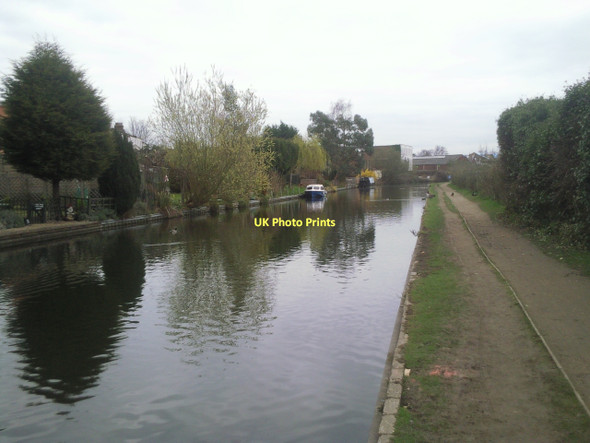 Photo 6"x4" Grand Union Canal towpath near Apsley Hemel Hempstead c2011