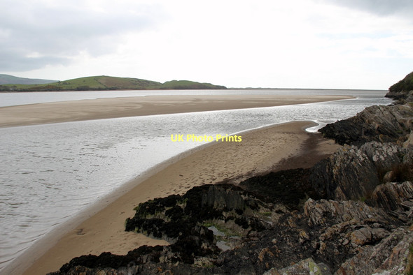 Photo 6"x4" Foreshore near Portmeirion Porthmadog c2011