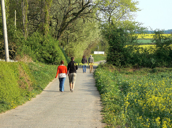 Photo 6"x4" Lane near Nanpantan Loughborough c2011