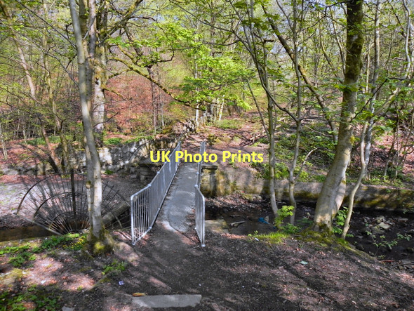 Photo 6"x4" Metal Bridge Sharples c2011