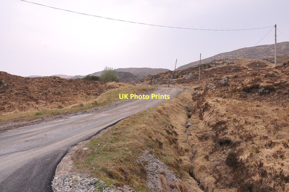 Photo 6"x4" Quarry access road near Strontian Ariundle c2011