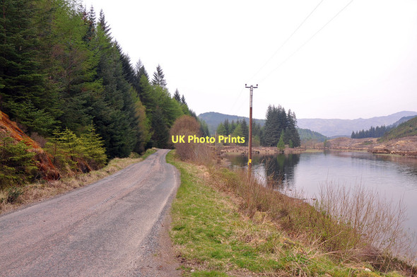 Photo 6"x4" Road to Polloch past Loch Doilet Polloch c2011