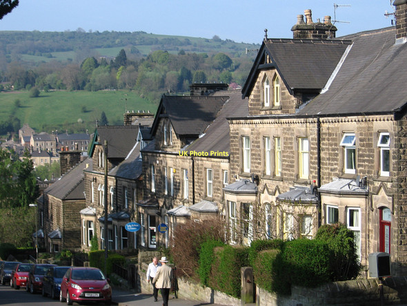 Photo 6"x4" Matlock - Bank Road Nos 11 to 37 Matlock c2011