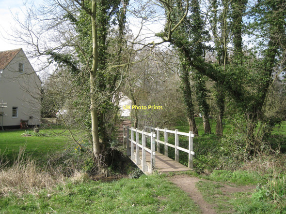 Photo 6"x4" Footbridge over Scarrow Beck Aldborough\/TG1834 c2011