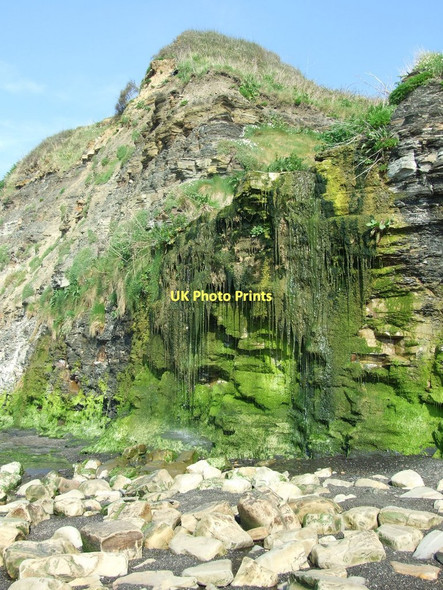 Photo 6"x4" Waterfall, Kimmeridge Bay Kimmeridge c2011
