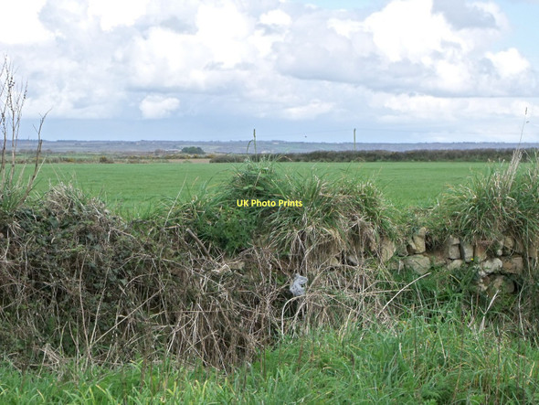 Photo 6"x4" Dilapidated dry stone wall, Lizard Lizard c2011