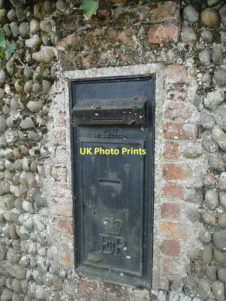 Photo 6"x4" Disused postbox near Reydon Hall Southwold c2011