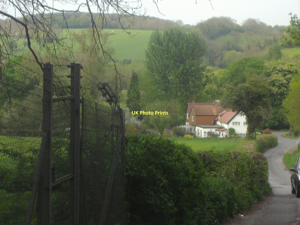 Photo 6"x4" View from Holloway Lane, Chesham Bois Amersham c2011