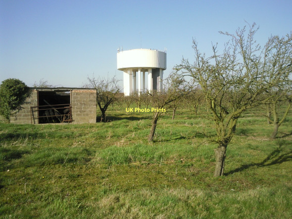 Photo 6"x4" Water tower near Bluntisham Bluntisham c2011