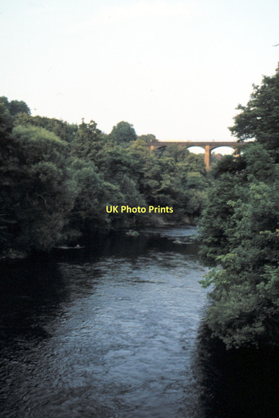 Photo 6"x4" Llangollen, River Dee - 1984 Garth Trevor c1984